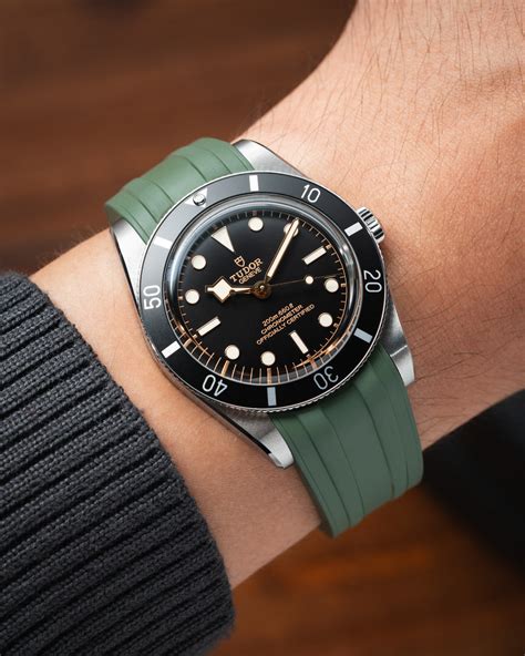 tudor bb54 rubber strap|19mm rolex rubber watch strap.